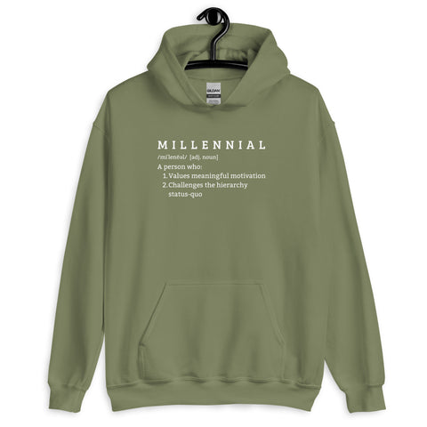Alex Millennial Hoodie - Millennial Swag