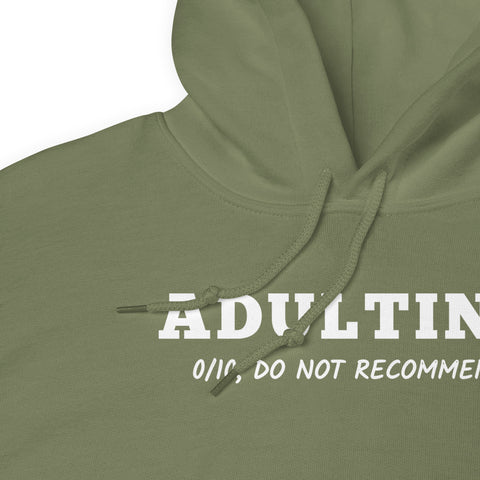 Adulting Hoodie - Millennial Swag