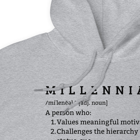 Alex Millennial Hoodie - Millennial Swag