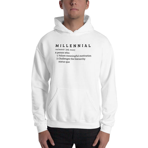 Alex Millennial Hoodie - Millennial Swag
