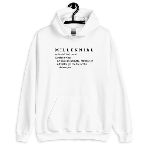 Alex Millennial Hoodie - Millennial Swag