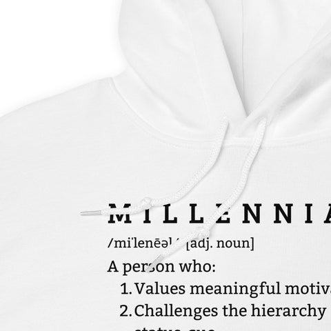 Alex Millennial Hoodie - Millennial Swag